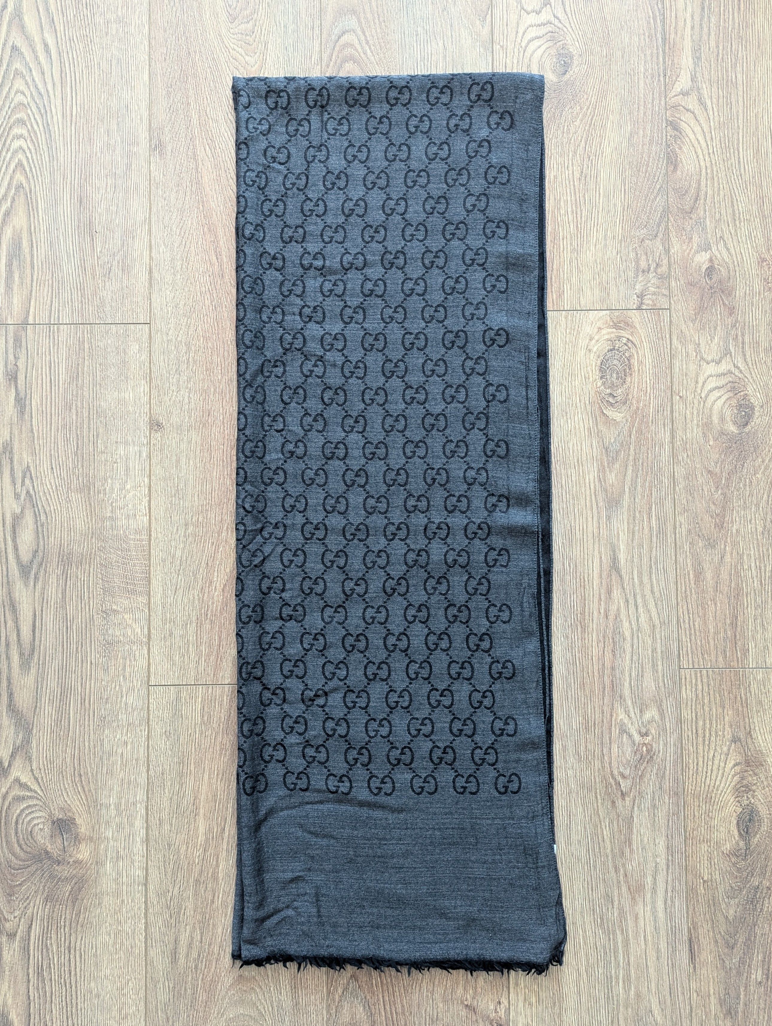 Gucci Gucci GG Monogram Scarf 200*70 Made In Italy 165903 3G646 Size ONE SIZE - 10 Thumbnail