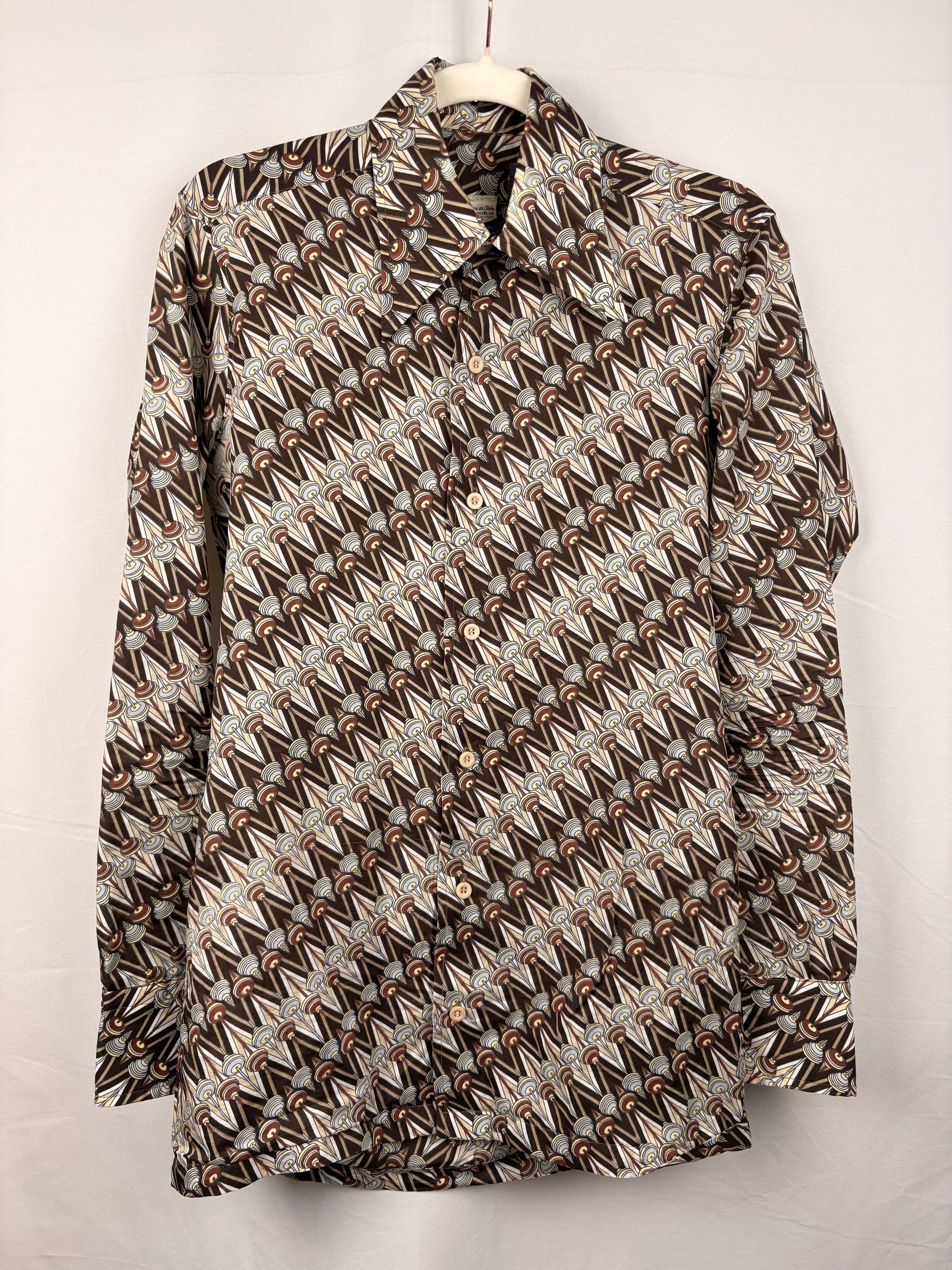 Other Vintage 70s Italian polyester shirt Size US S / EU 44-46 / 1 - 1 Thumbnail
