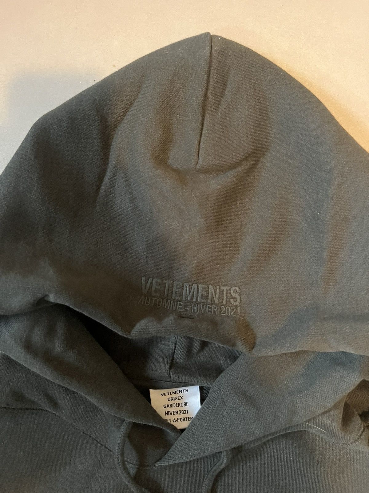 Vetements Vetements Darkness Euphoria Hoodie Size US XS / EU 42 / 0 - 4 Thumbnail