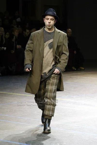 Yohji Yamamoto YOHJI YAMAMOTO Alpaca Wool Destroyed Sweater Size US L / EU 52-54 / 3 - 3 Thumbnail