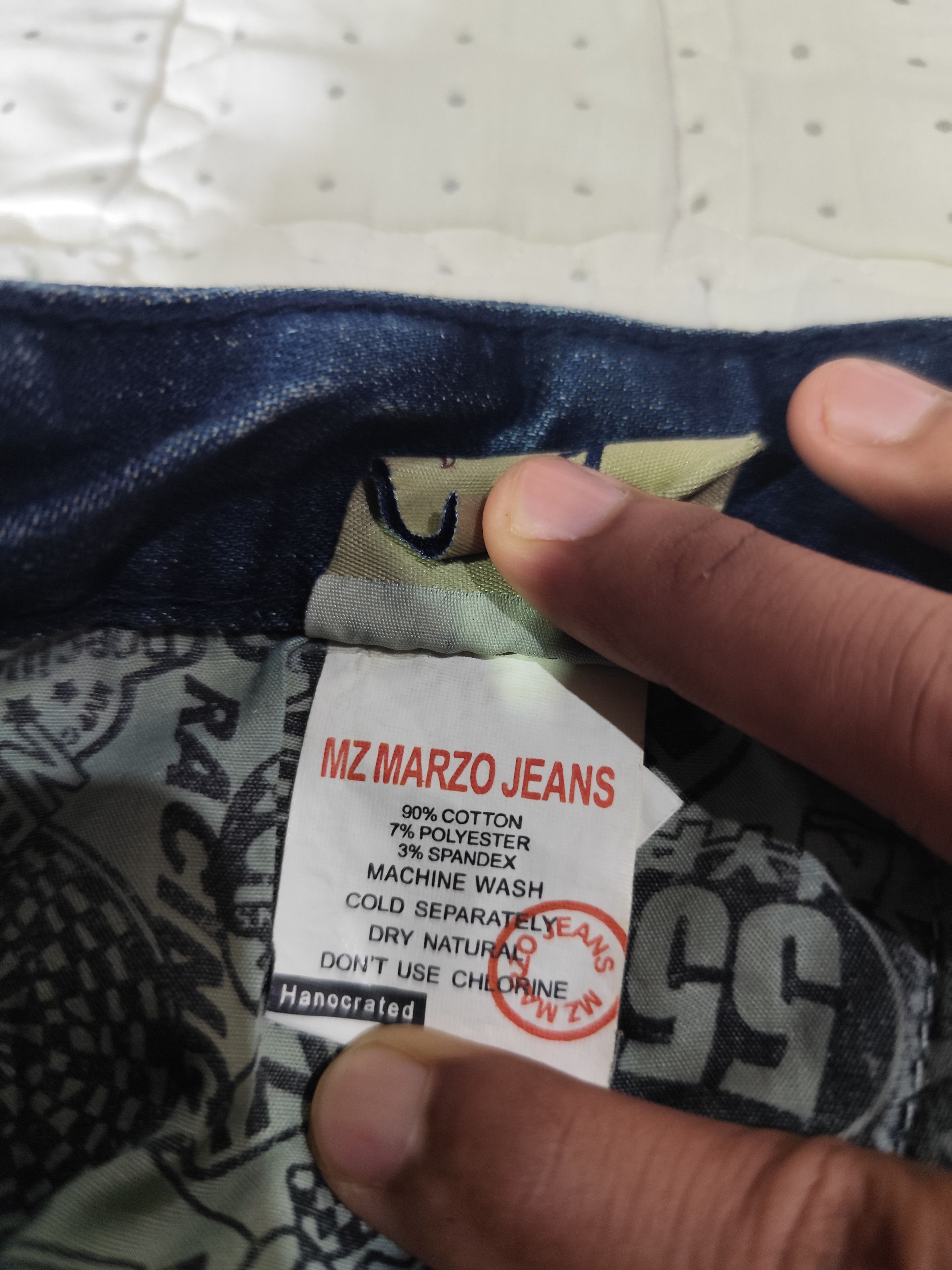 14th Addiction × Beauty Beast × Japanese Brand Vintage MZ Marzo Embroidery Denim J016 Size 27" / US 4 / IT 40 - 15 Thumbnail
