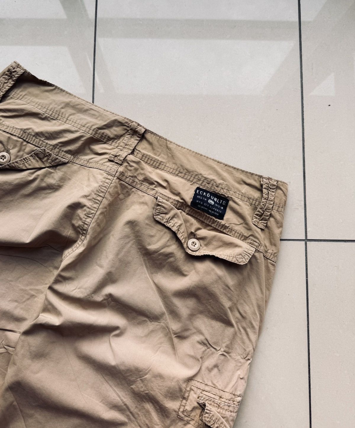 Ecko Unltd. Vintage y2k sk8 Ecko Unltd Cargo Shorts Size US 32 / EU 48 - 8 Thumbnail