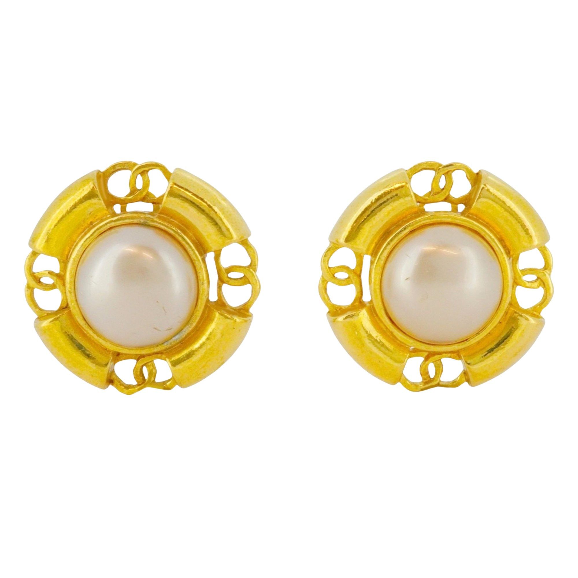Chanel Chanel Coco Mark earring Size ONE SIZE - 1 Thumbnail