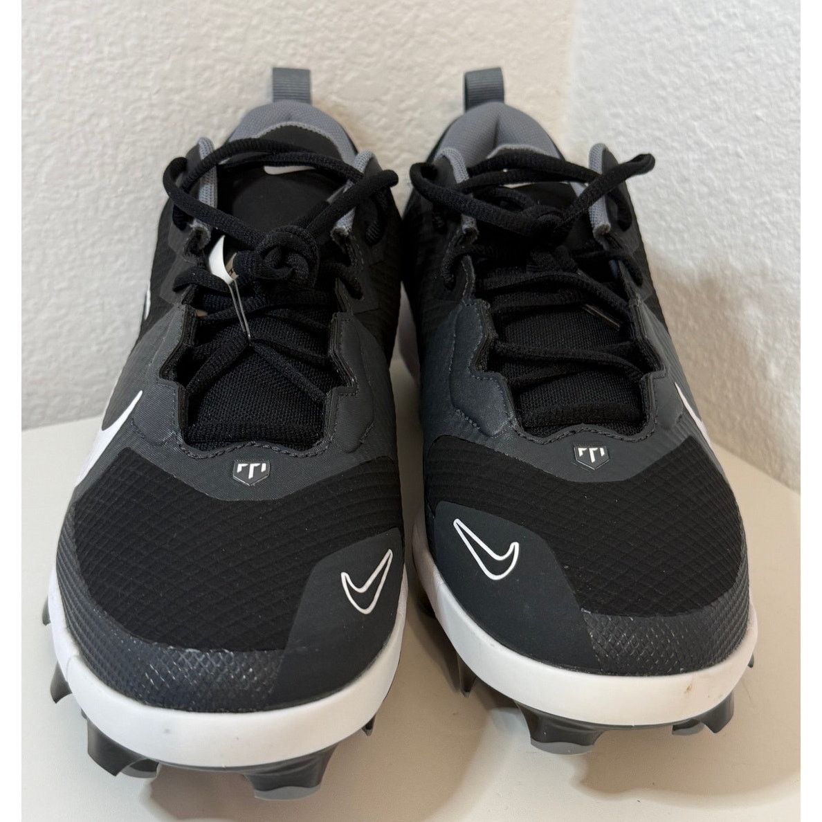 Nike NIKE FORCE TROUT 9 PRO MCS "BASEBALL CLEATS" BLK-WH SZ 10.5 Size US 10.5 / EU 43-44 - 3 Thumbnail