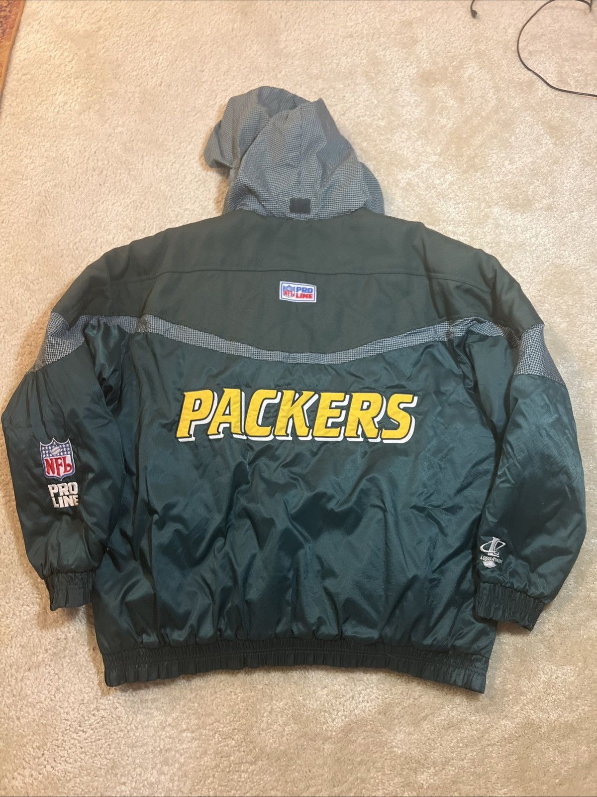 Logo Athletic Logo Athletic Green Bay Packers Pro Line Puffer Jacket Size US XL / EU 56 / 4 - 3 Thumbnail