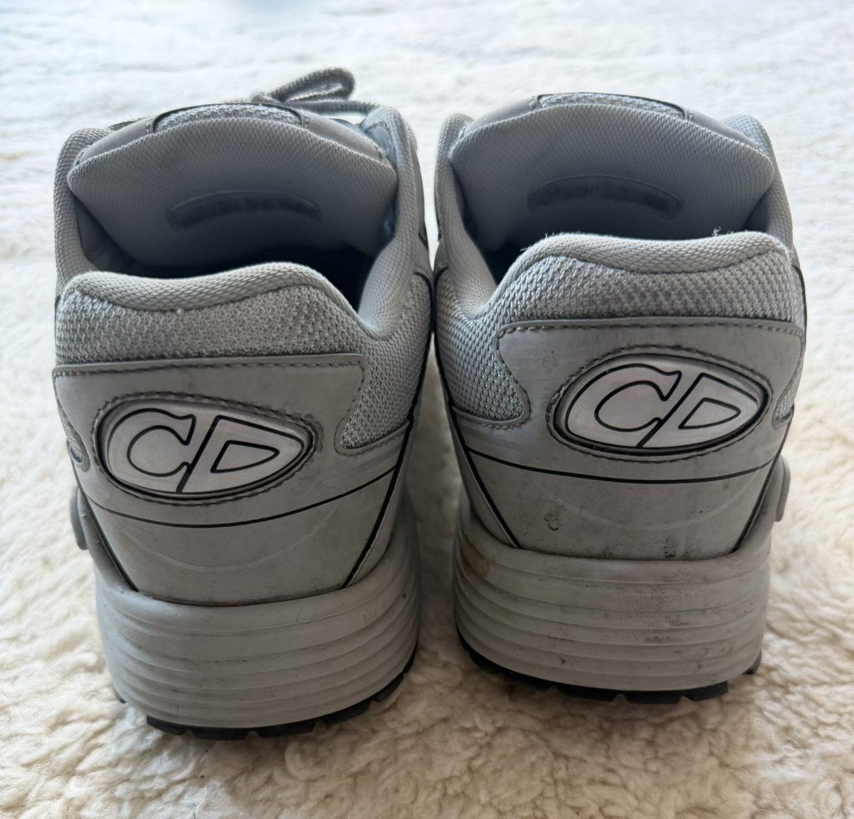Dior B30 Silver Gray Dior Sneakers Size US 11 / EU 44 - 4 Thumbnail