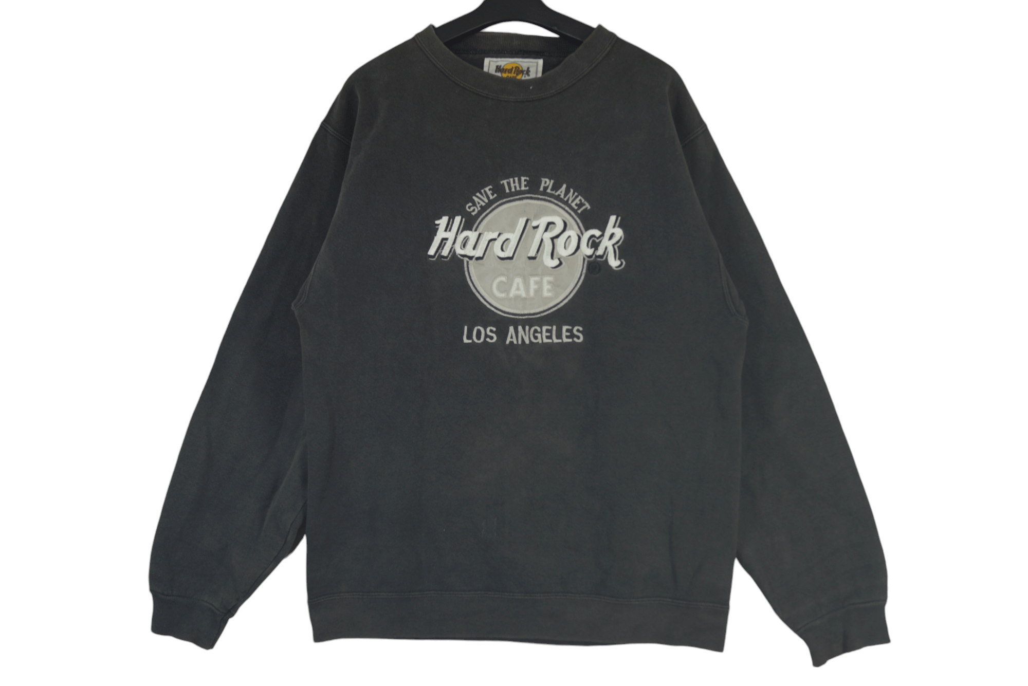Hard Rock Cafe × Vintage Vintage Sweatshirt Hard Rock Los Angeles Big Logo Size US S / EU 44-46 / 1 - 1 Thumbnail
