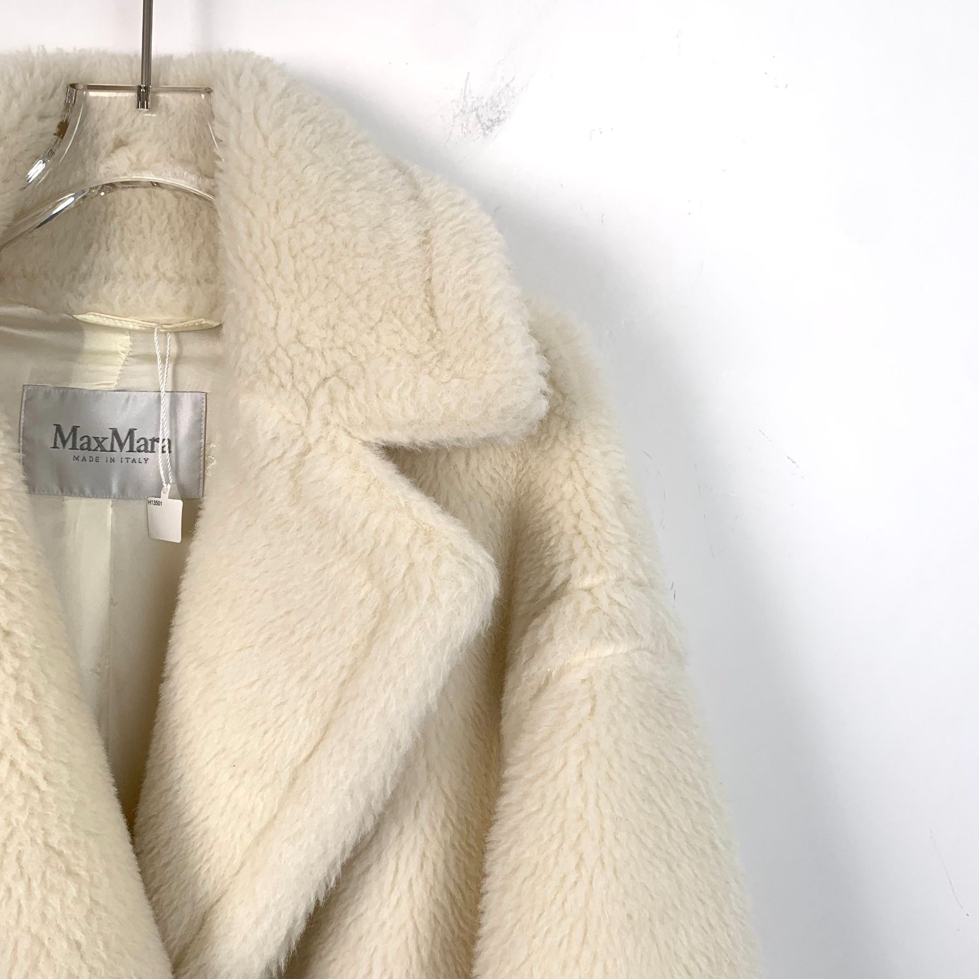 Max Mara Max Mara Womens Double-Breasted Alpaca Wool Coat Size S Ivor Size S / US 4 / IT 40 - 3 Thumbnail