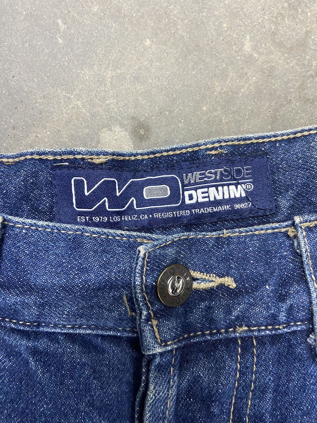 JNCO 🔥 Baggy🔥Vintage Westside Denim jeans baggy street wear Size US 31 - 5 Thumbnail