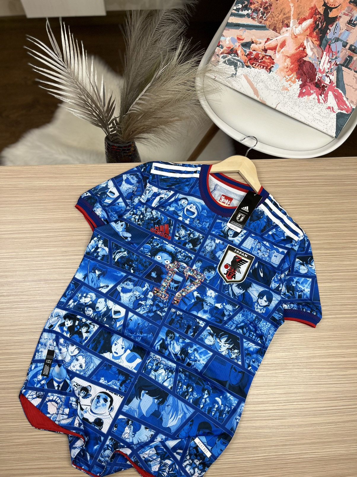 Japanese Brand Japan Anime Soccer Jersey Japanese Styel Y2k Blokecore Shirt Size US M / EU 48-50 / 2 - 1 Thumbnail