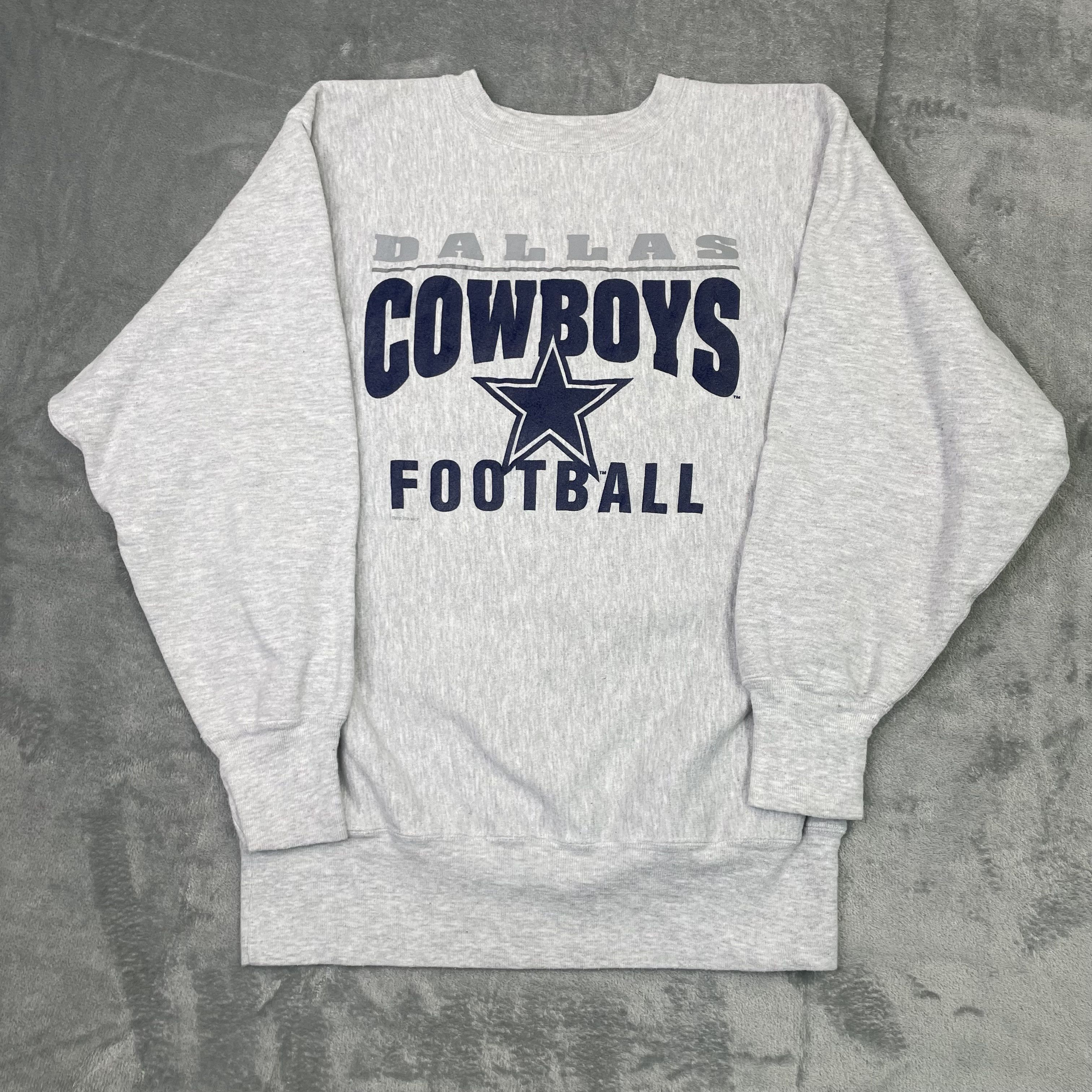 Vintage Cowboys Men's Dallas Cowboys Crew Sweatshirt Vintage 