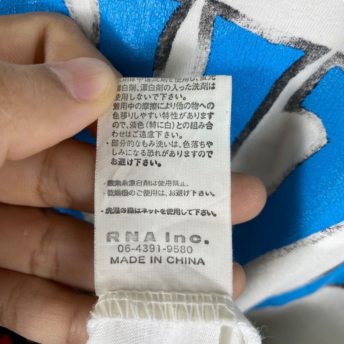 Japanese Brand Japanese Brand RNA SLANG Dignity Graphic Tee Shirt Medium Size US M / EU 48-50 / 2 - 9 Thumbnail