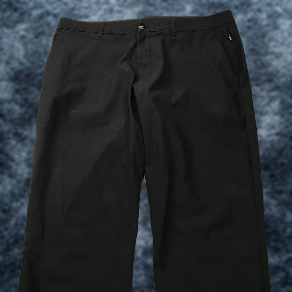Lululemon Lululemon Pants Mens 36x30 Black Warpstreme Slim Casual Chino Button Preppy ABC Size US 36 / EU 52 - 1 Thumbnail