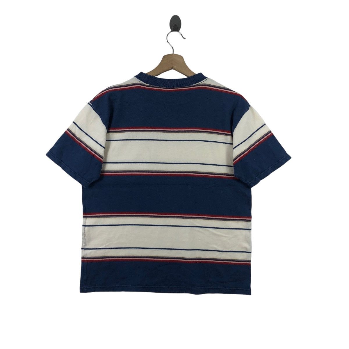 Indigo WAREHOUSE Stripes T-Shirt Indigo Japan Size US M / EU 48-50 / 2 - 3 Thumbnail