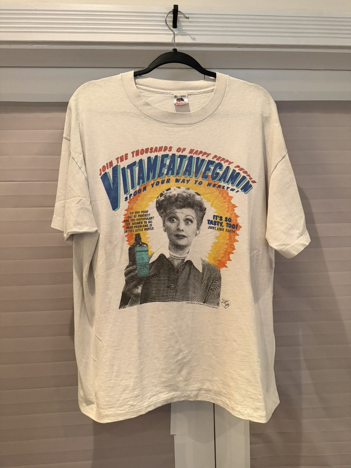 Vintage Vintage Vitameatavegamin Tee Size US XL / EU 56 / 4 - 1 Thumbnail