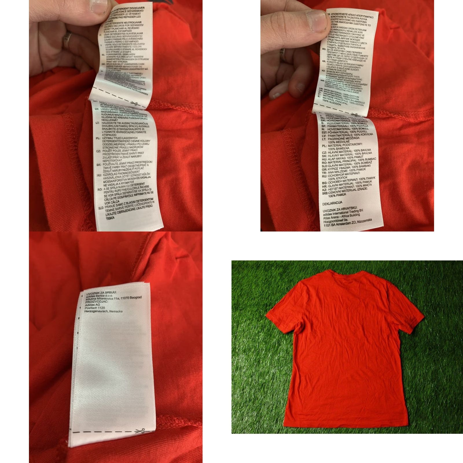 Reebok Reebok Linear Read M Mens Casual Shirt T-Shirt Tee Maglia Jersey Red XL 18/2018 Short Sleeve 100% Cotton Solid Regular Time N/A Size US L / EU 52-54 / 3 - 8 Thumbnail