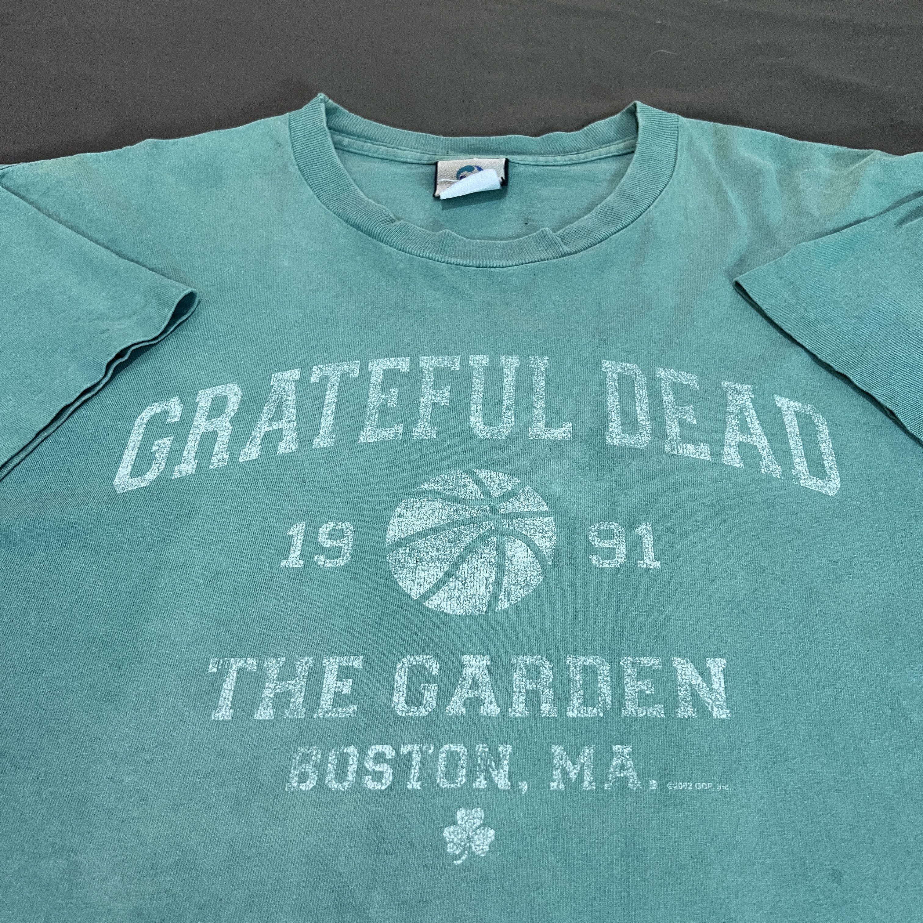 Grateful Dead Vintage Grateful Dead Boston The Garden Liquid blue Faded Size US XL / EU 56 / 4 - 1 Thumbnail