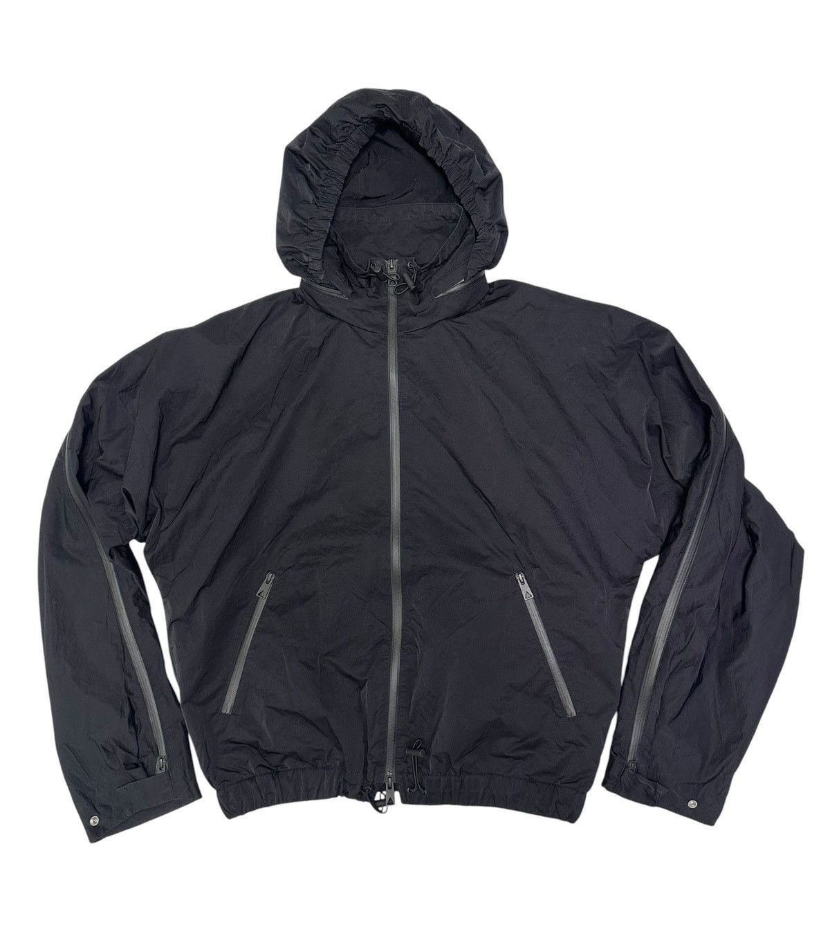 Bottega Veneta Bottega Veneta Double Layer Tech Nylon Hooded Jacket Size US S / EU 44-46 / 1 - 1 Thumbnail