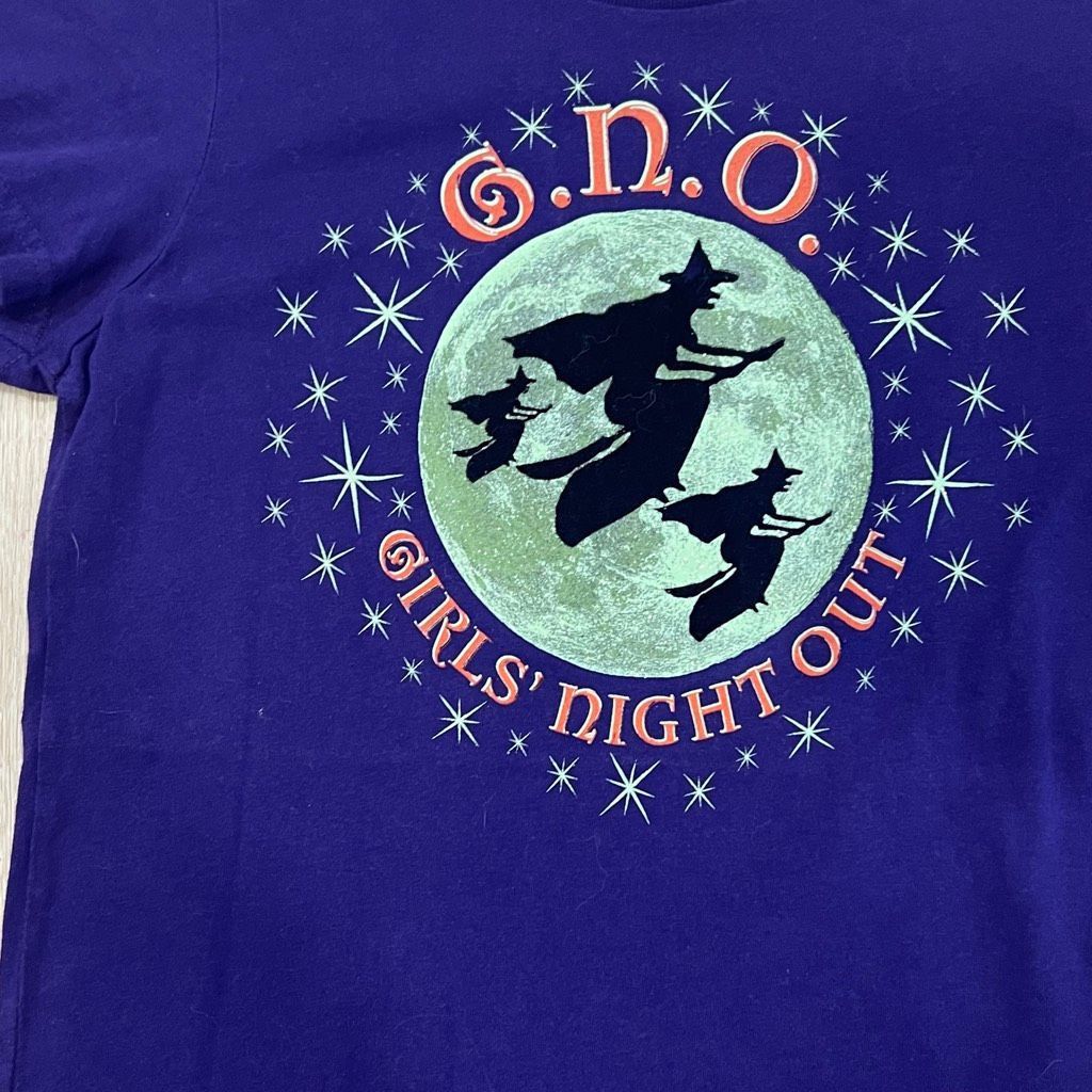 Other Girls Night Out Glow n Dark Halloween Witches T-Shirt 100% C Size M / US 6-8 / IT 42-44 - 3 Thumbnail
