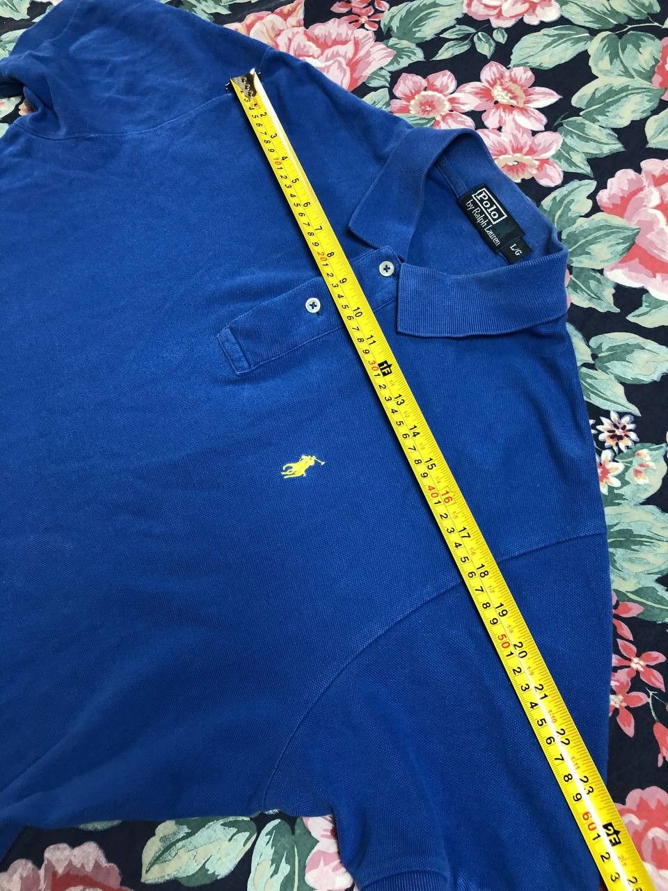 Polo Ralph Lauren Vintage Polo Ralph Lauren Oversized Blue Polo Size L Size US L / EU 52-54 / 3 - 16 Thumbnail