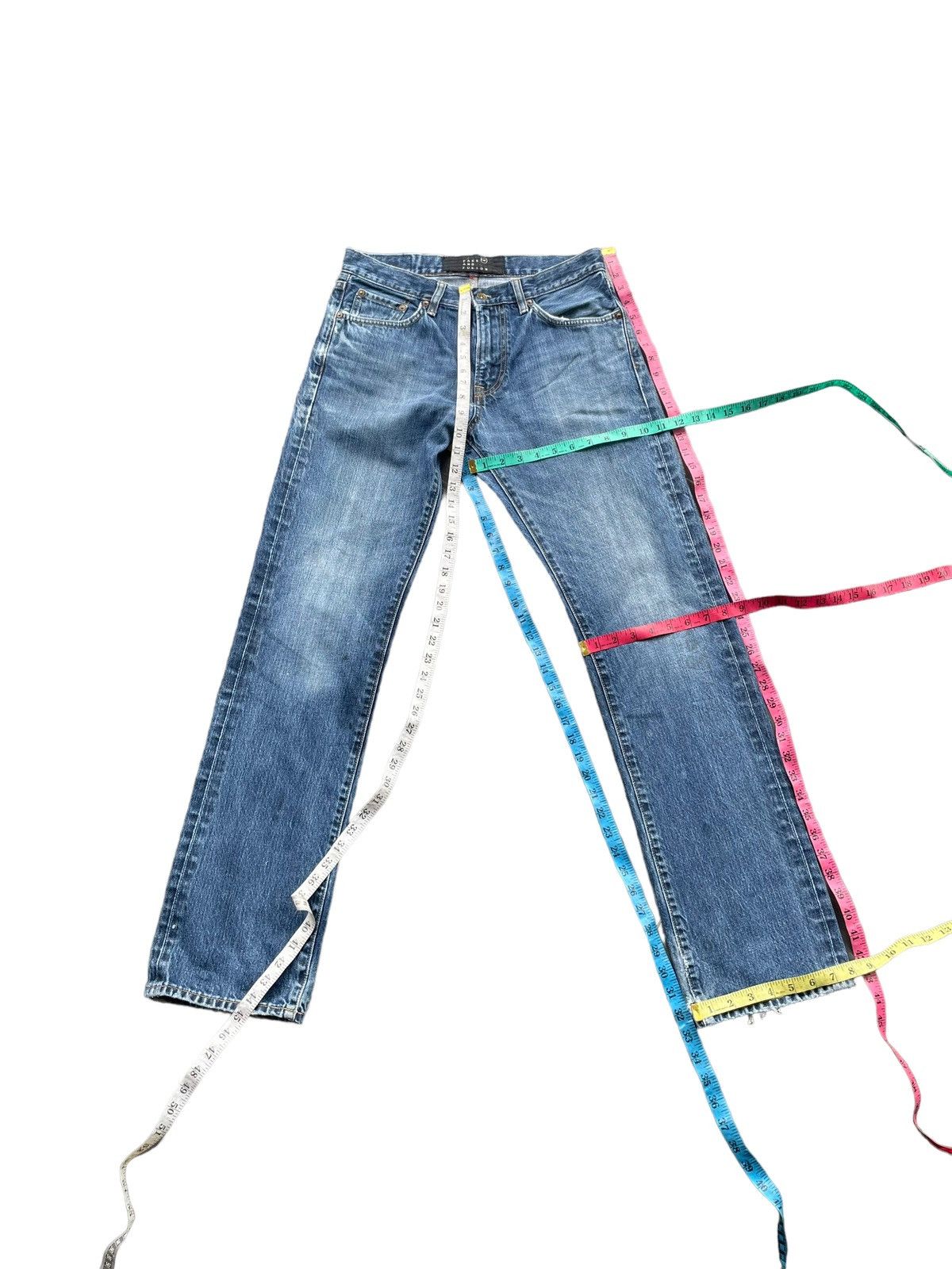 If Six Was Nine Vintage Fake And Fusion x UJ Denim Size US 31 - 20 Thumbnail