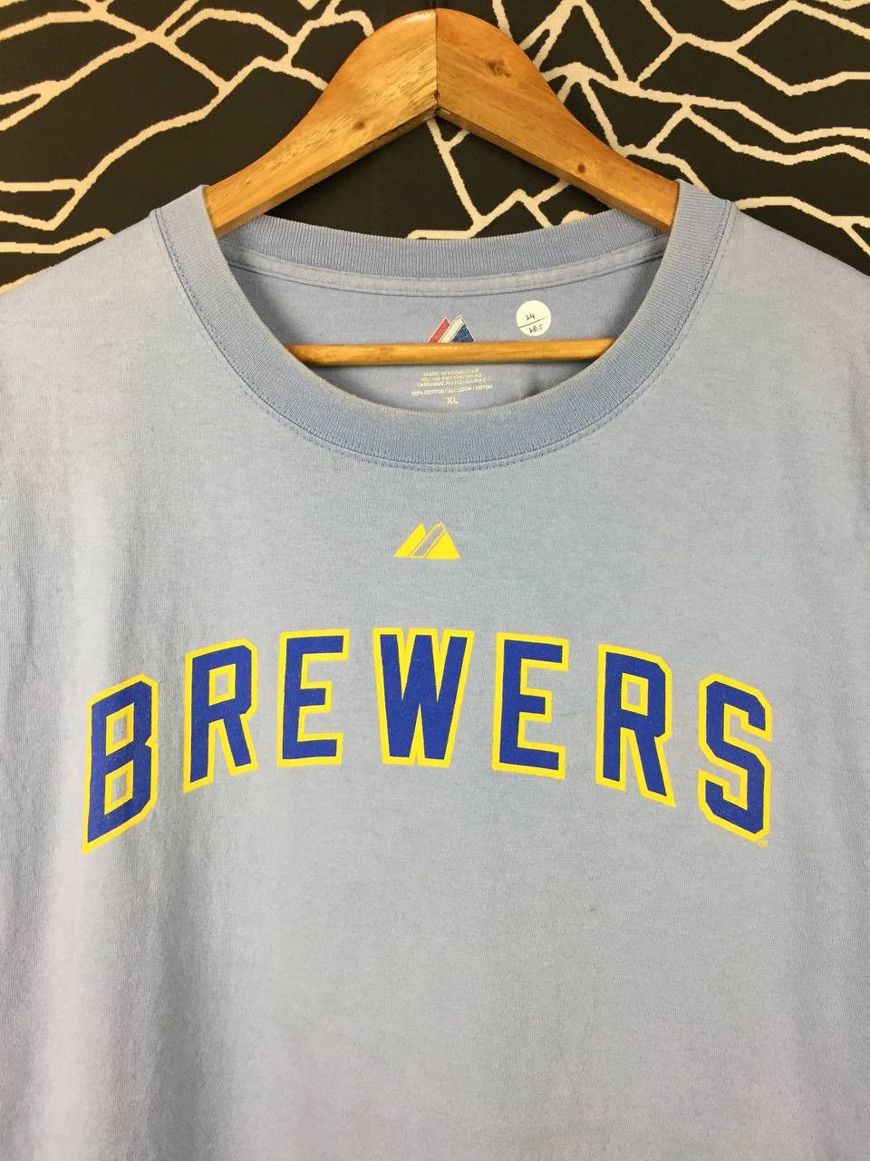 Majestic Milwaukee Brewers MLB Ryan Braun Majestic Tee Size US XL / EU 56 / 4 - 3 Thumbnail