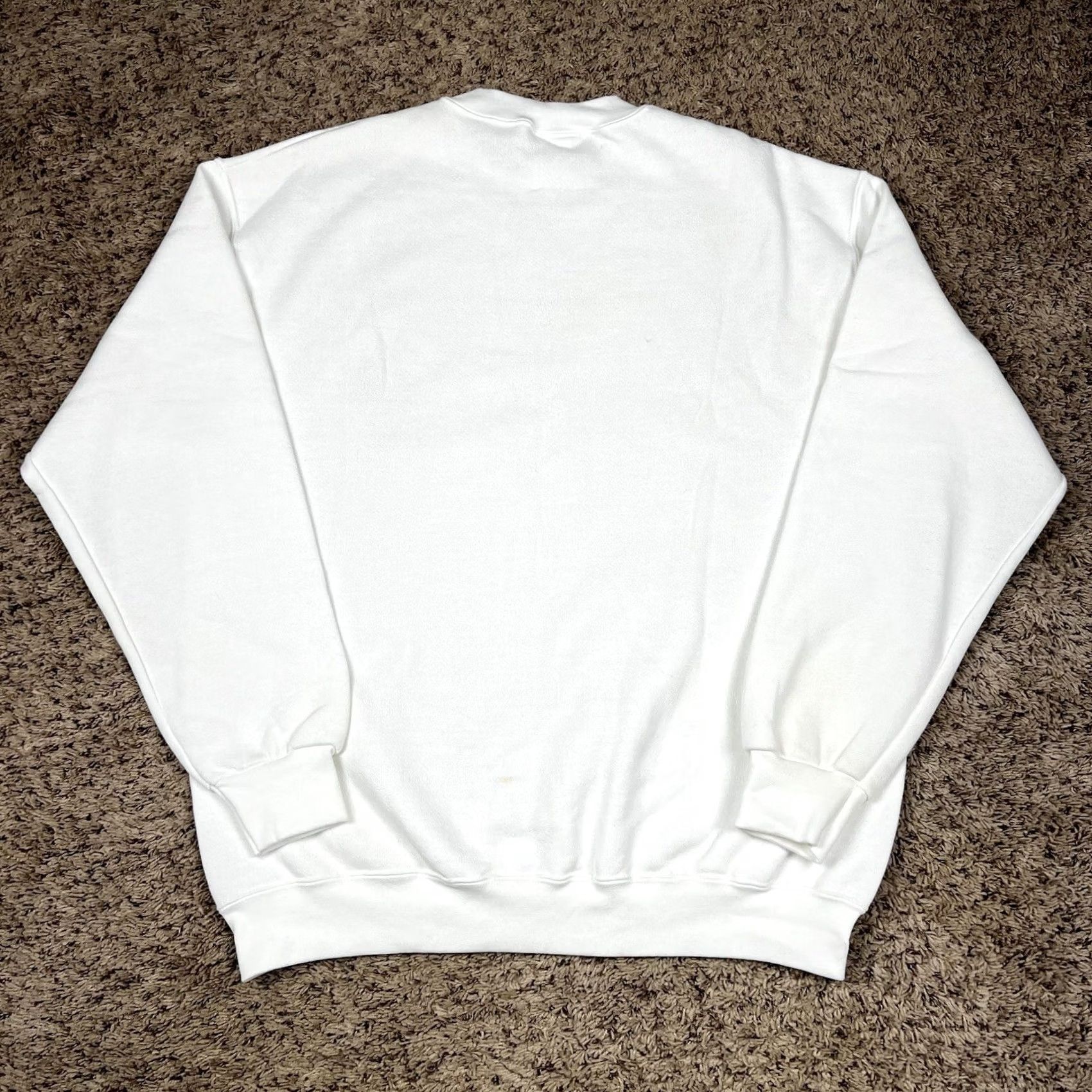 Lee VINTAGE Polska Poland 2001 Big Spellout Graphic Crewneck Sweatshirt L White Lee Unisex Adults Sweatshirt Graphic Print Size US L / EU 52-54 / 3 - 3 Thumbnail