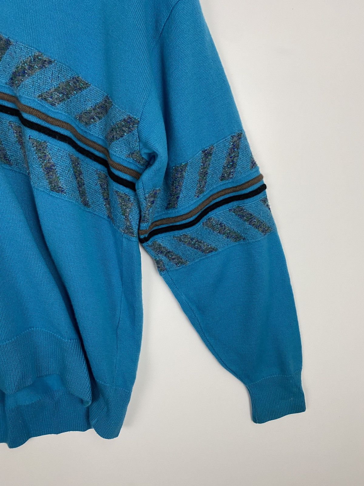 Yves Saint Laurent Vintage Yves Saint Laurent Wool Knitwear Polo Size US M / EU 48-50 / 2 - 5 Thumbnail