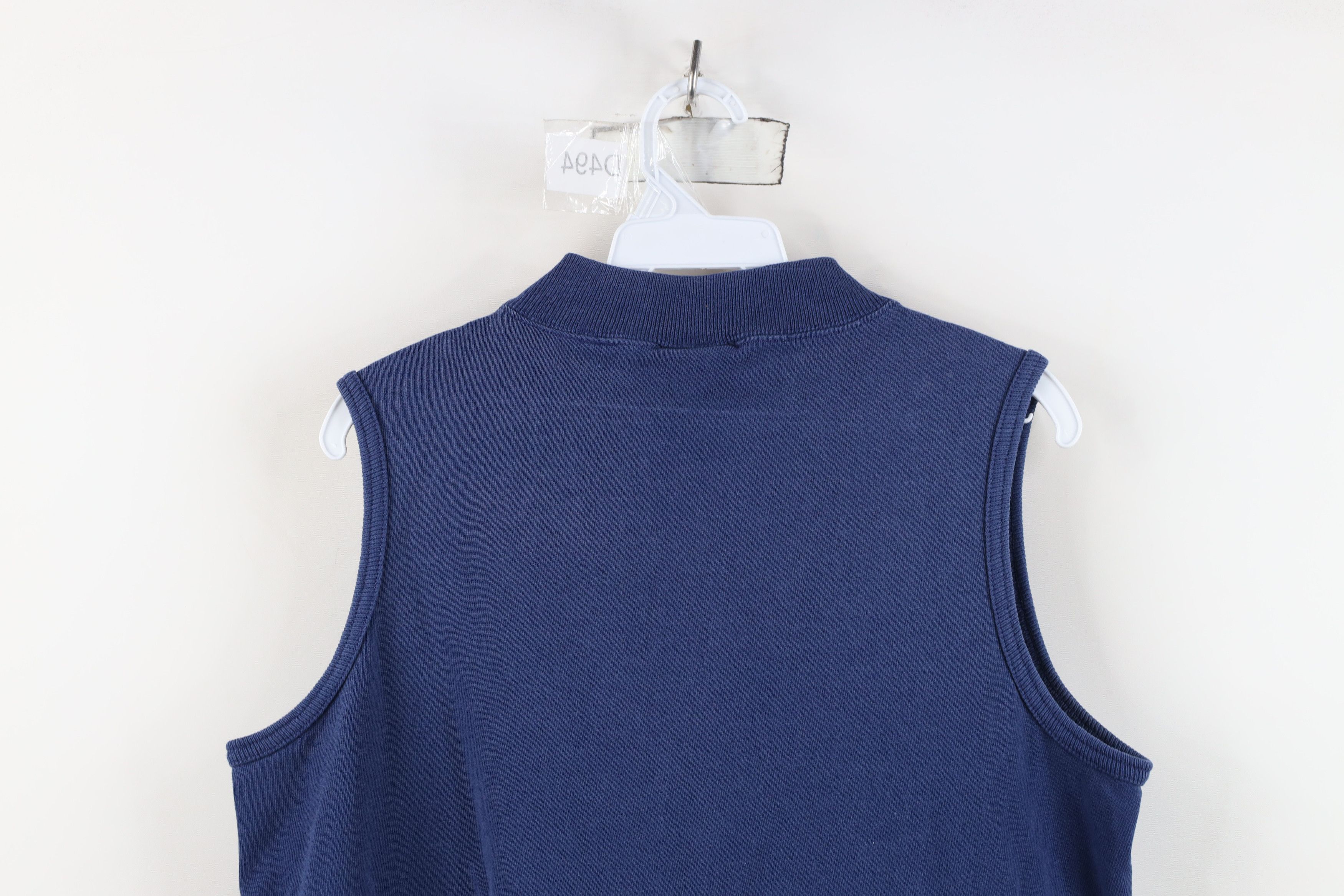 Vintage Vintage 90s Streetwear Sleeveless Mock Neck T-Shirt USA Size L / US 10 / IT 46 - 13 Thumbnail