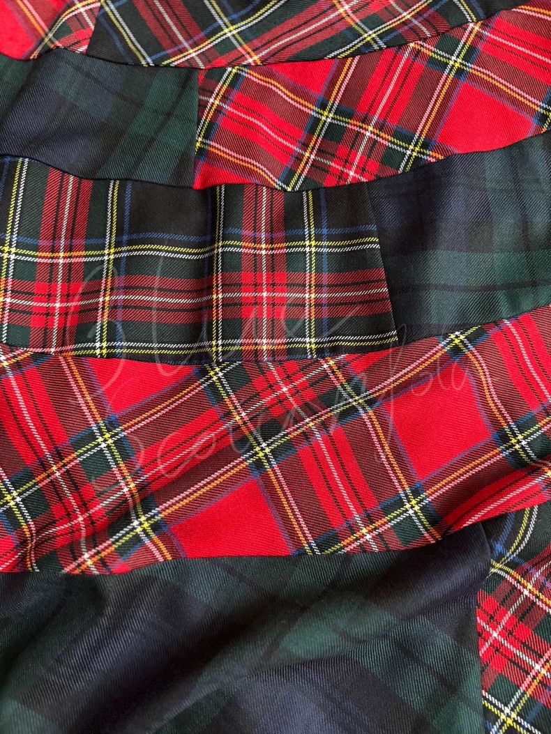 Comme des Garcons Comme des Garcons size M Multicolor plaid skirt Size 24" / US 00 / IT 34 - 5 Thumbnail