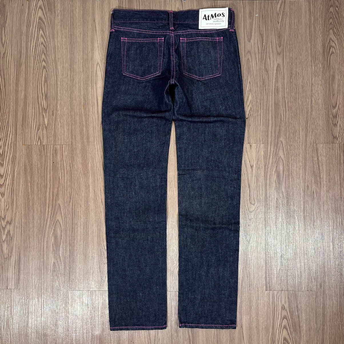 atmos Atmos Girl Pink Stitch Indigo Denim Size US 30 / EU 46 - 1 Thumbnail