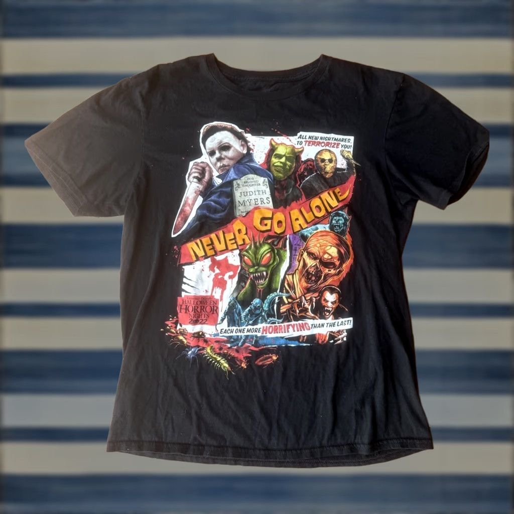 Vintage VINTAGE Halloween Horror Nights Universal Studios 2019 T-Shirt Medium Micheal Myers Size US M / EU 48-50 / 2 - 1 Thumbnail