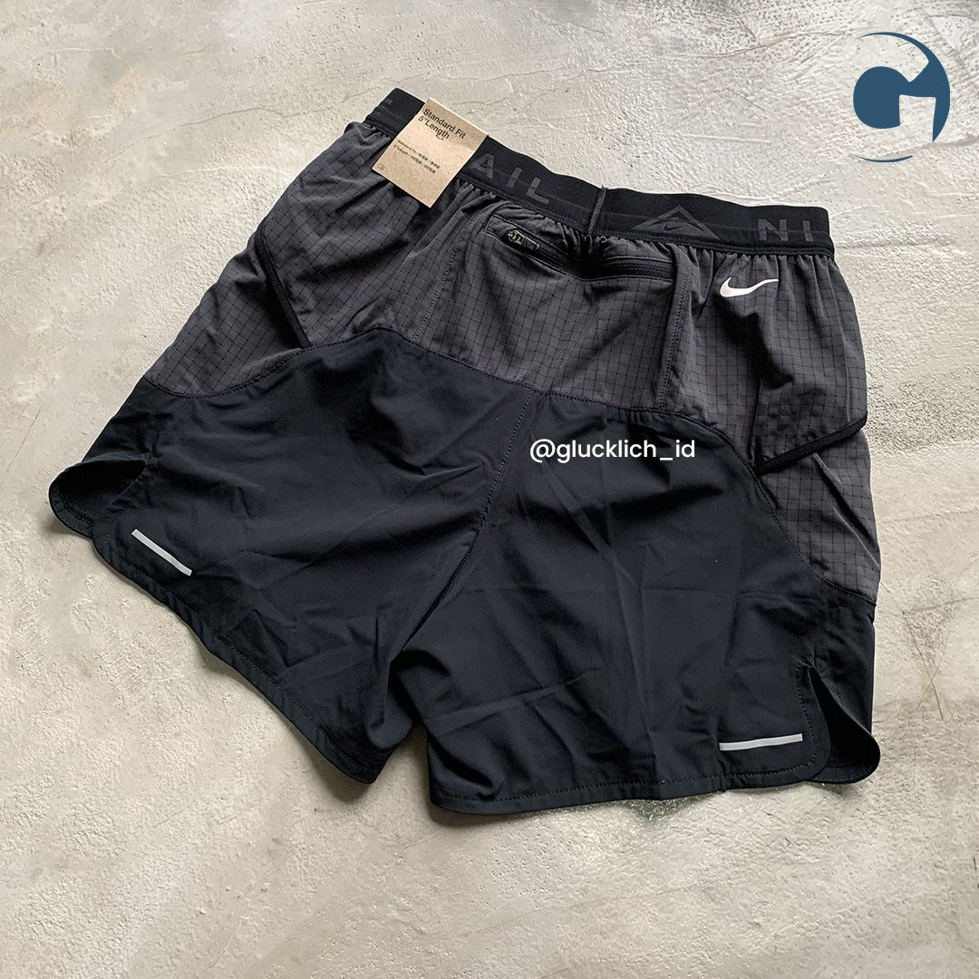 Nike Nike, Trail 5 Inch Brief-lined Shorts Black Size US 29 - 3 Thumbnail