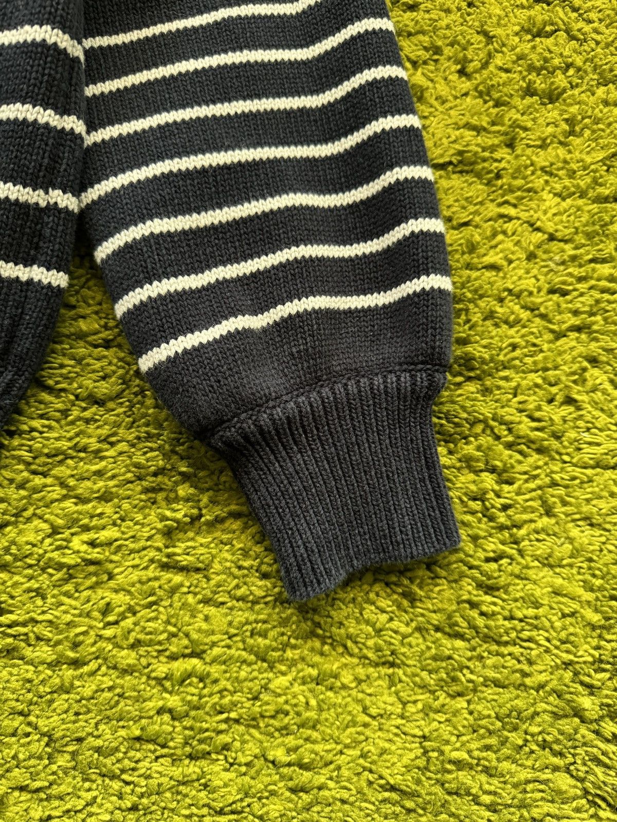 Designer × Sezane Sezane Paris oldmoney style striped sweater Size L / US 10 / IT 46 - 7 Thumbnail