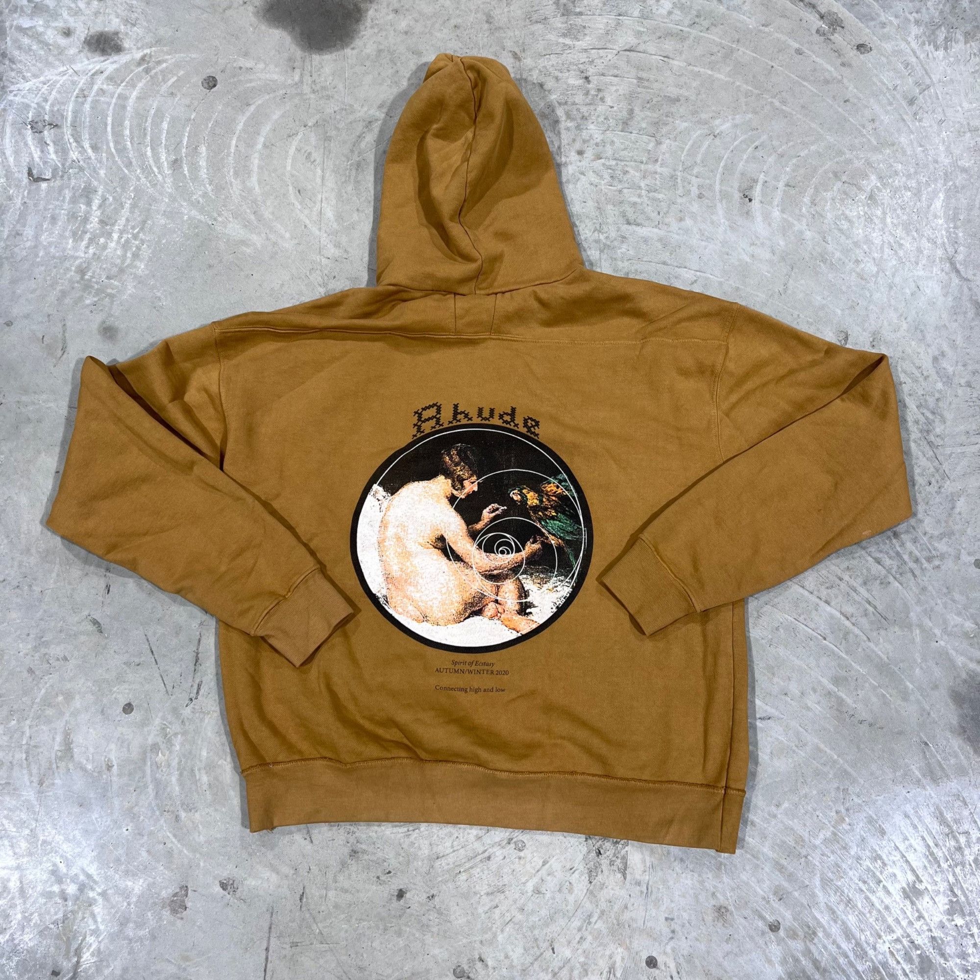 Rhude NEW RHUDE SPIRAL WOMAN HOODIE SZ SMALL Size US S / EU 44-46 / 1 - 2 Thumbnail