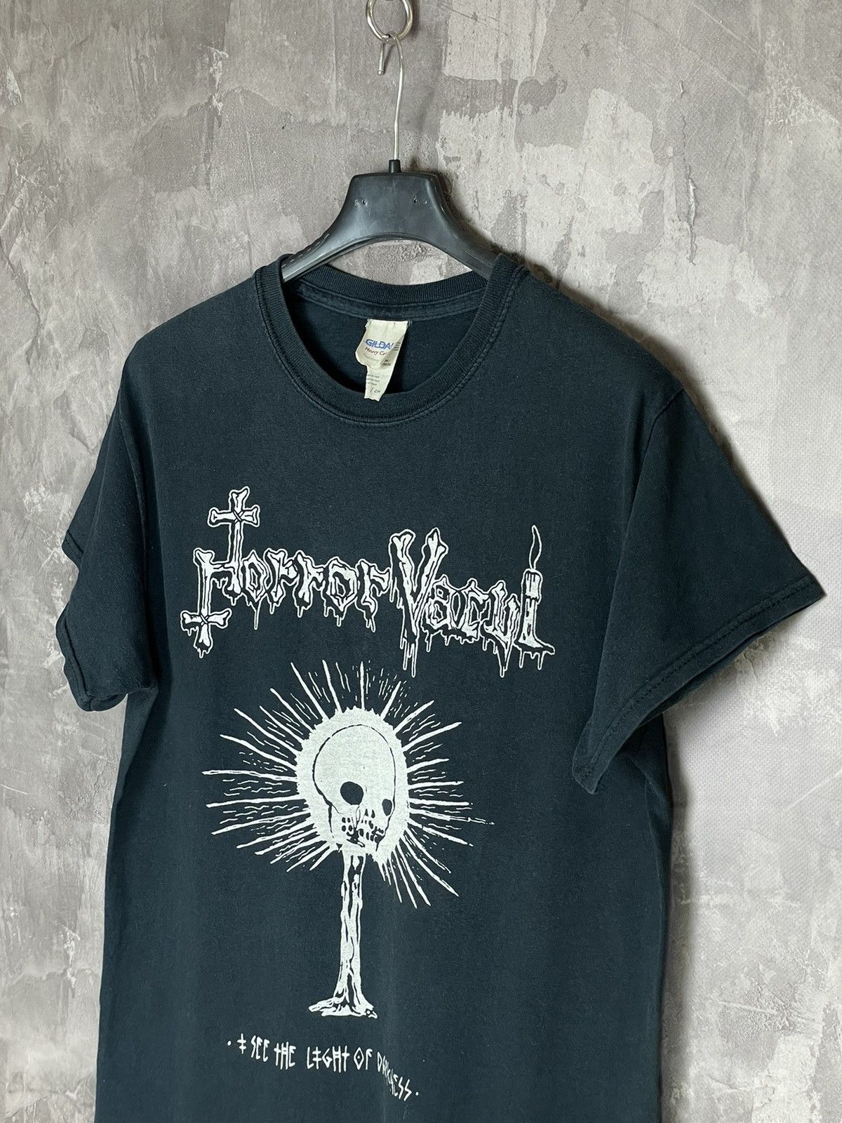 Band Tees × Vintage VINTAGE HORROR VACUI HORROR GOTH SKULL Y2K T Shirt Size US S / EU 44-46 / 1 - 7 Thumbnail