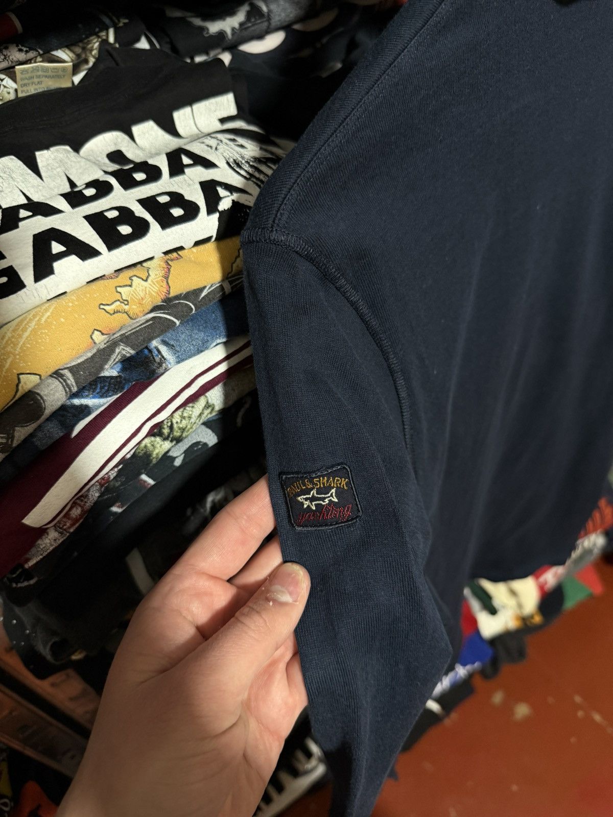 Paul & Shark Luxury Paul & Shark Long Sleeve Polo Shirt Y2K Hype Size US L / EU 52-54 / 3 - 8 Thumbnail