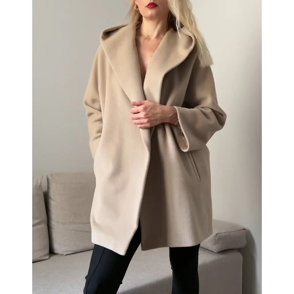 Max Mara Max Mara Camel Wool Hood Coat Timeless Luxury Outerwear IT40 Size S / US 4 / IT 40 - 1 Thumbnail