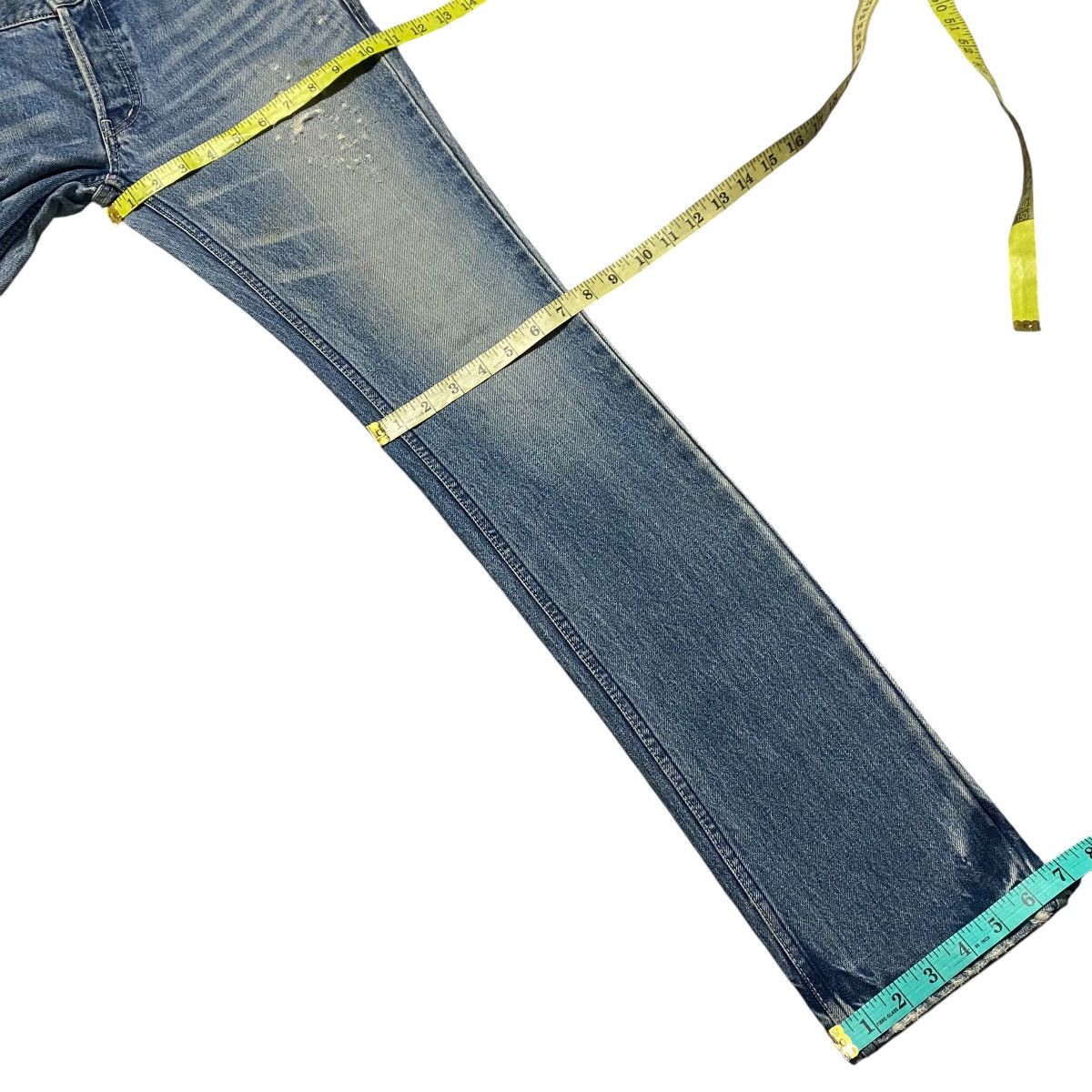 Lounge Lizard Vintage Lounge Lizard Distressed Denim Jeans Size US 31 - 20 Thumbnail
