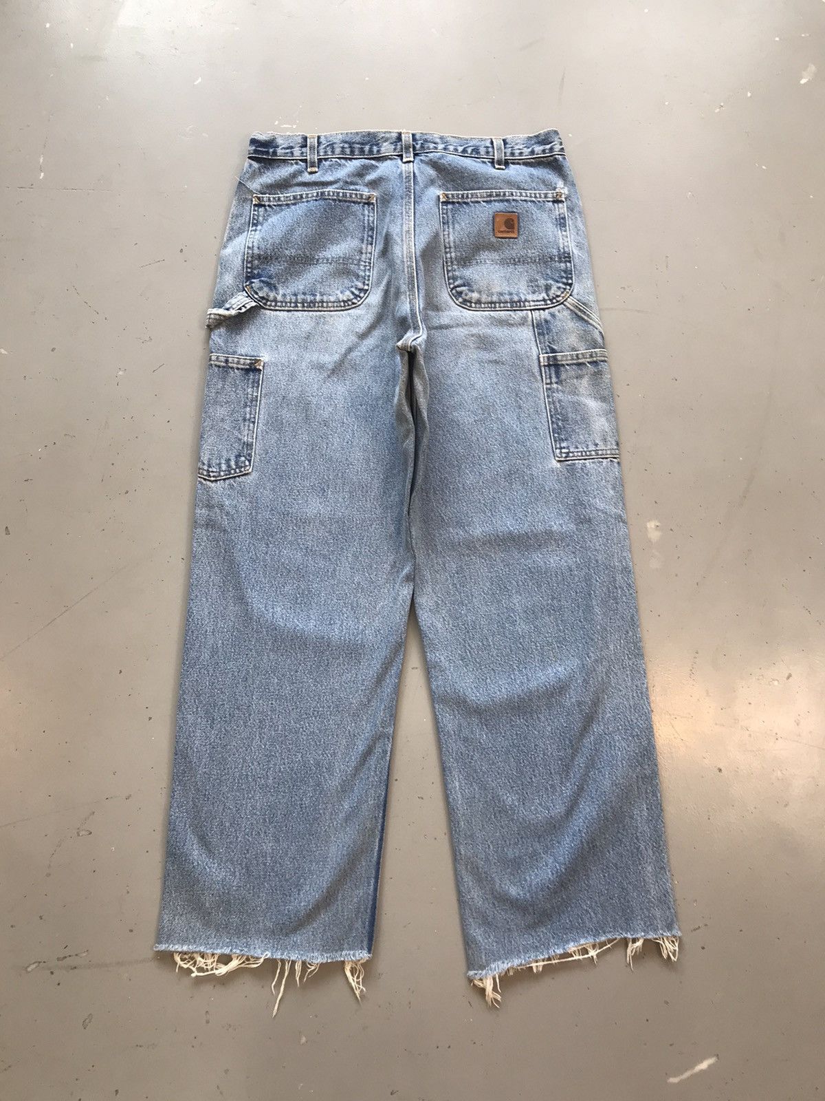 Carhartt × Vintage Vintage Carhartt B237 DST carpenter denim Size US 34 / EU 50 - 9 Thumbnail