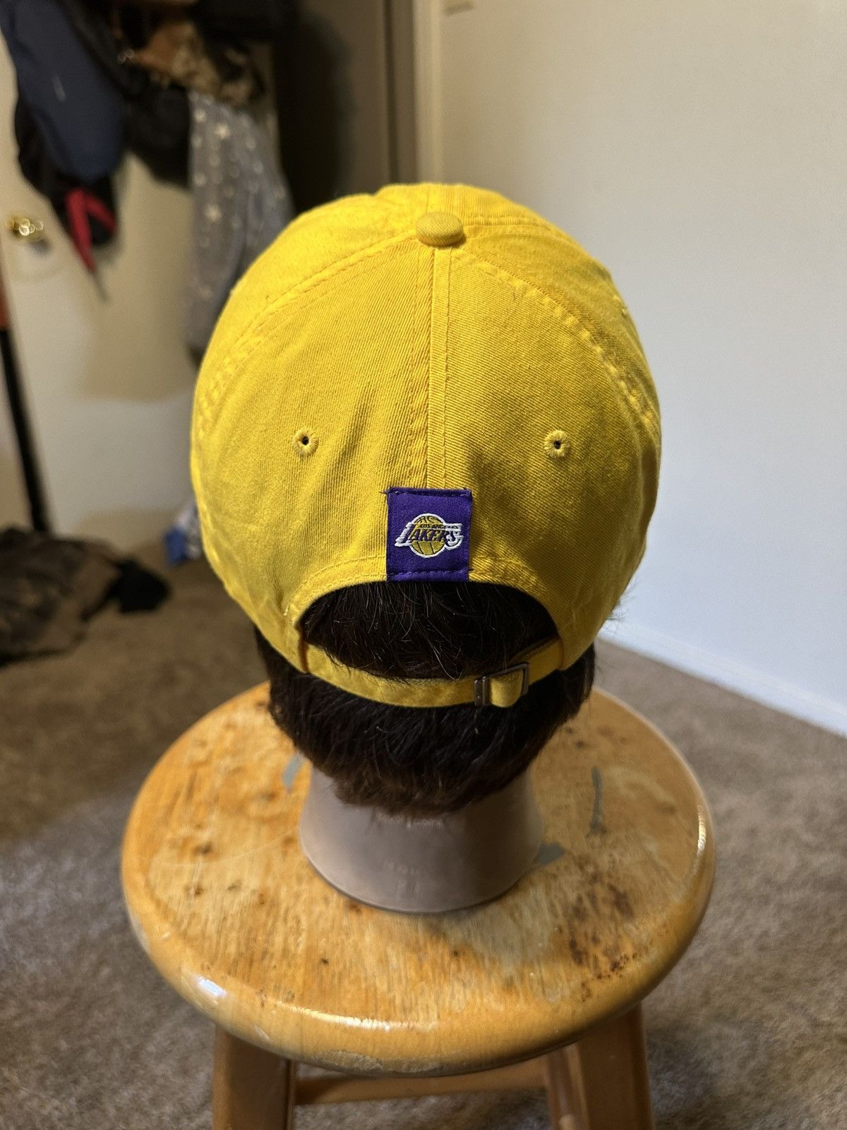 NBA Vintage NBA Nike Lakers “triple yellow” hat 00s Size ONE SIZE - 4 Thumbnail