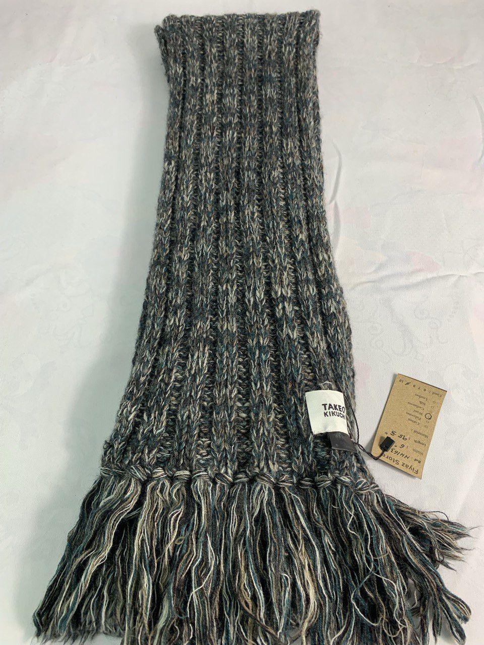 Vintage Takeo Kikuchi Scarf / Muffler / Neckwear Size ONE SIZE - 3 Thumbnail
