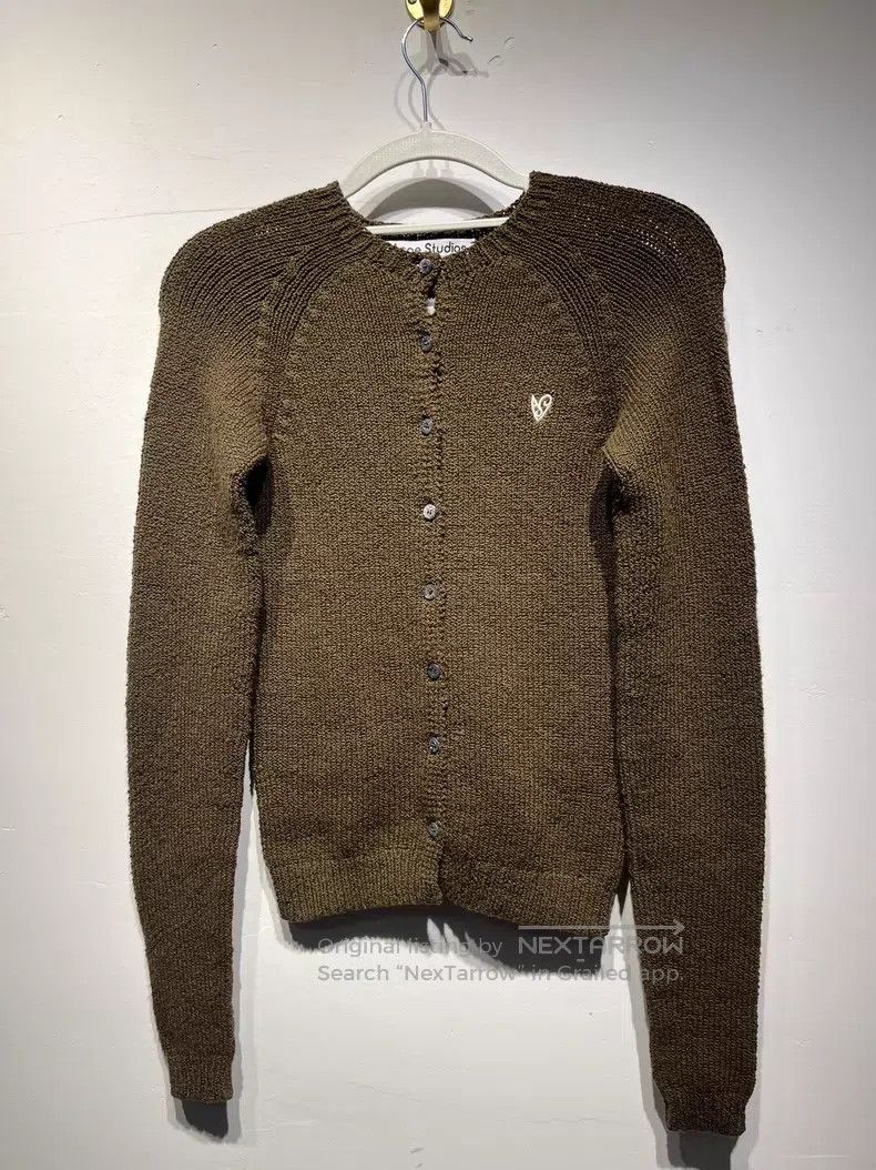 Acne Studios Acne Studios FW25 Logo Embroidery Button Comfortable Ribbe Size S / US 4 / IT 40 - 1 Thumbnail