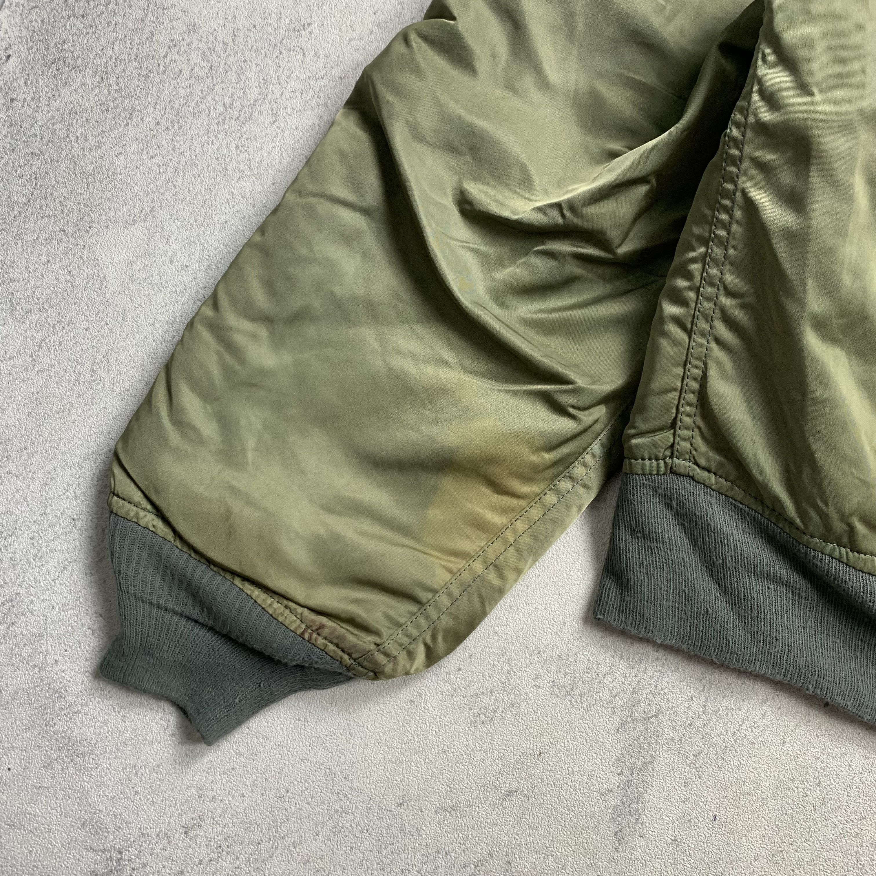 Alpha Industries Vintage Alpha Industries N2B Fur Bomber Jacket Size US L / EU 52-54 / 3 - 6 Thumbnail