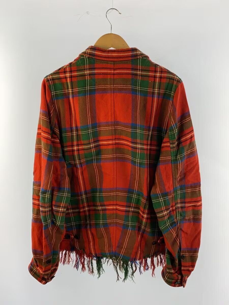 Undercover SS18 Plaid Frayed Hem Zip Jacket - Undercover Size US M / EU 48-50 / 2 - 2 Thumbnail
