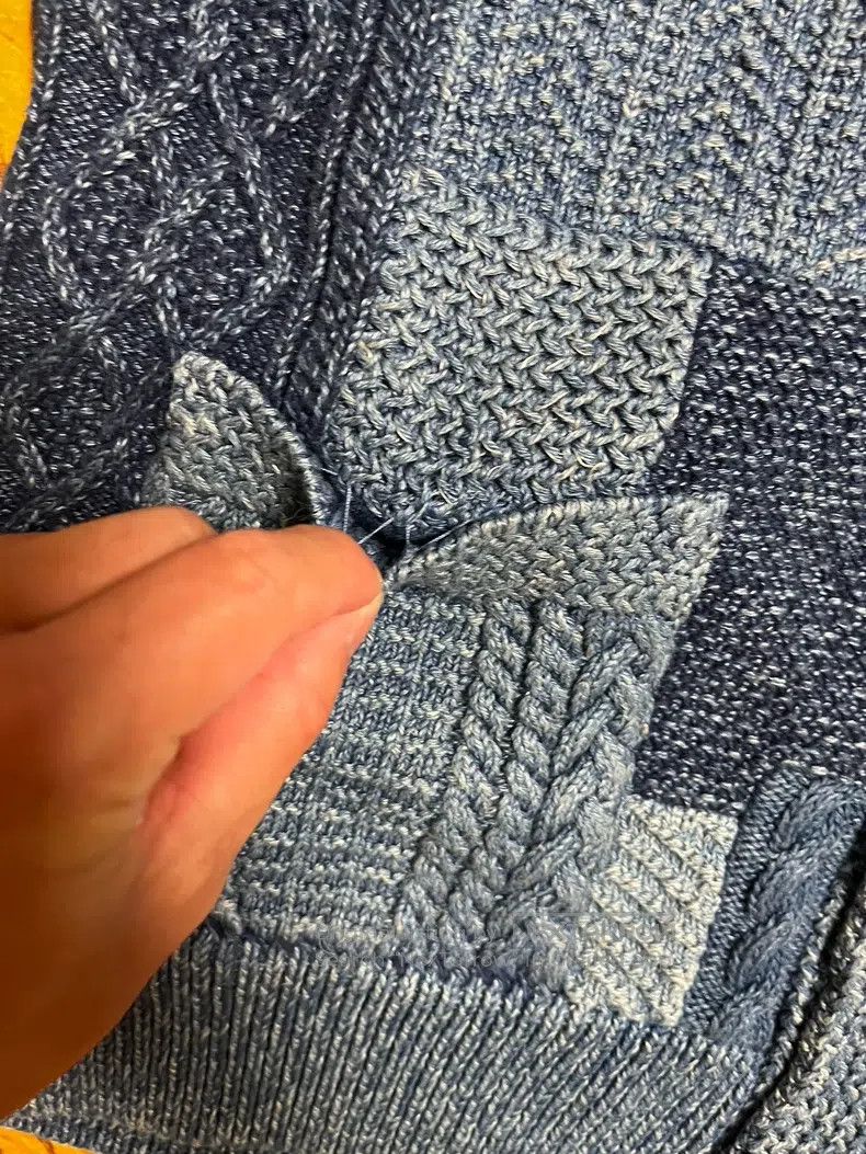 RRL Ralph Lauren RRL Ralph Lauren Baijiabu $1600 sweater Indigo tie dye siz Size US M / EU 48-50 / 2 - 6 Thumbnail