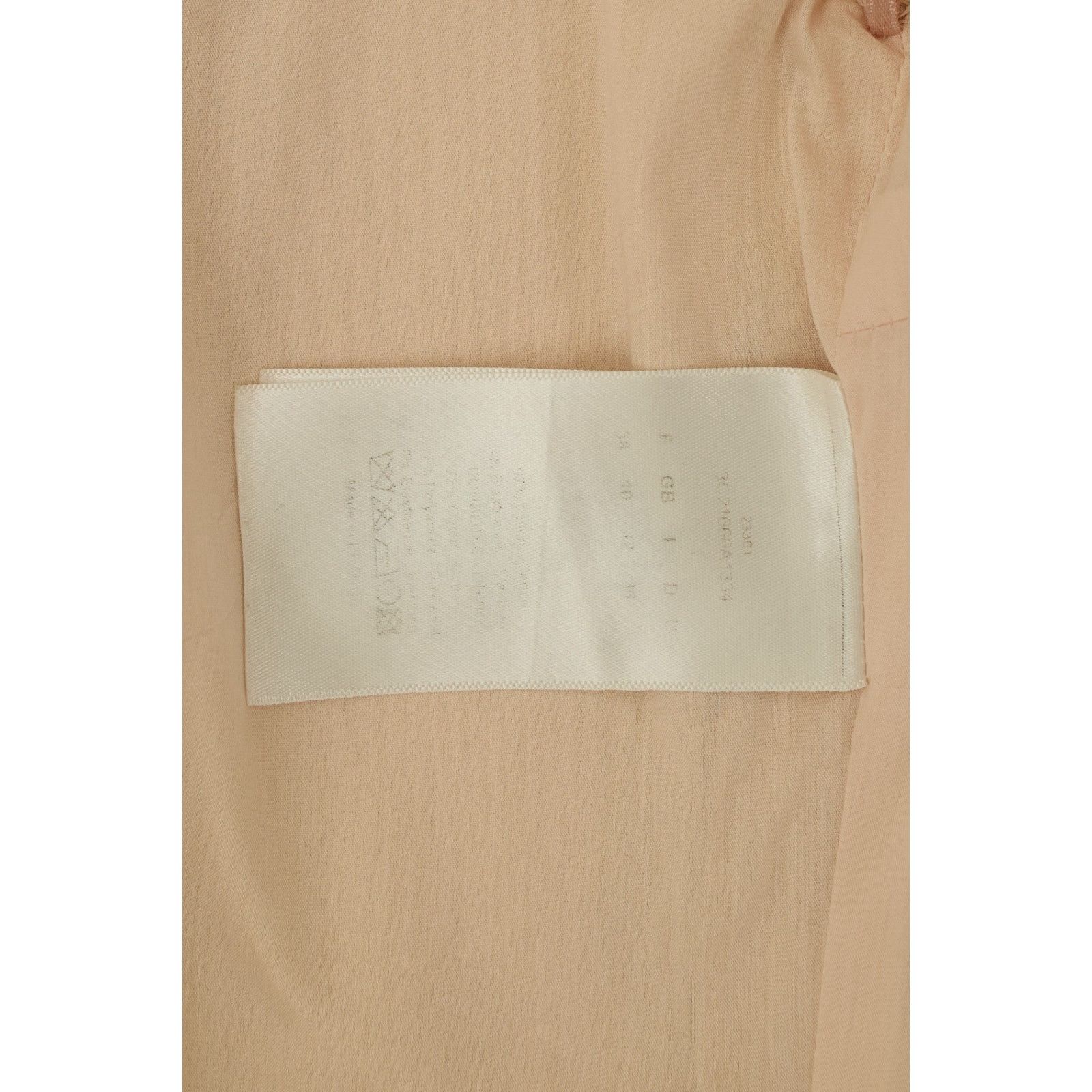 Dior S/S 2013 Ivory Pleated Dress Size XS / US 0-2 / IT 36-38 - 4 Thumbnail