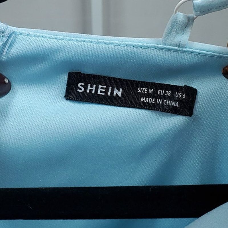 Shein Shein Light Blue Chiffon HighLow Maxi Dress w/ Belt Size M Size M / US 6-8 / IT 42-44 - 5 Thumbnail