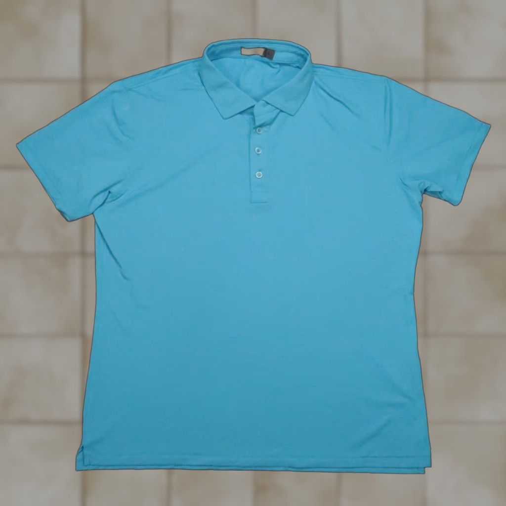 G/FORE G/Fore Shirt Mens Large Blue Performance Polo Short Sleeve Lightweight Golf Shirt Size US L / EU 52-54 / 3 - 1 Thumbnail