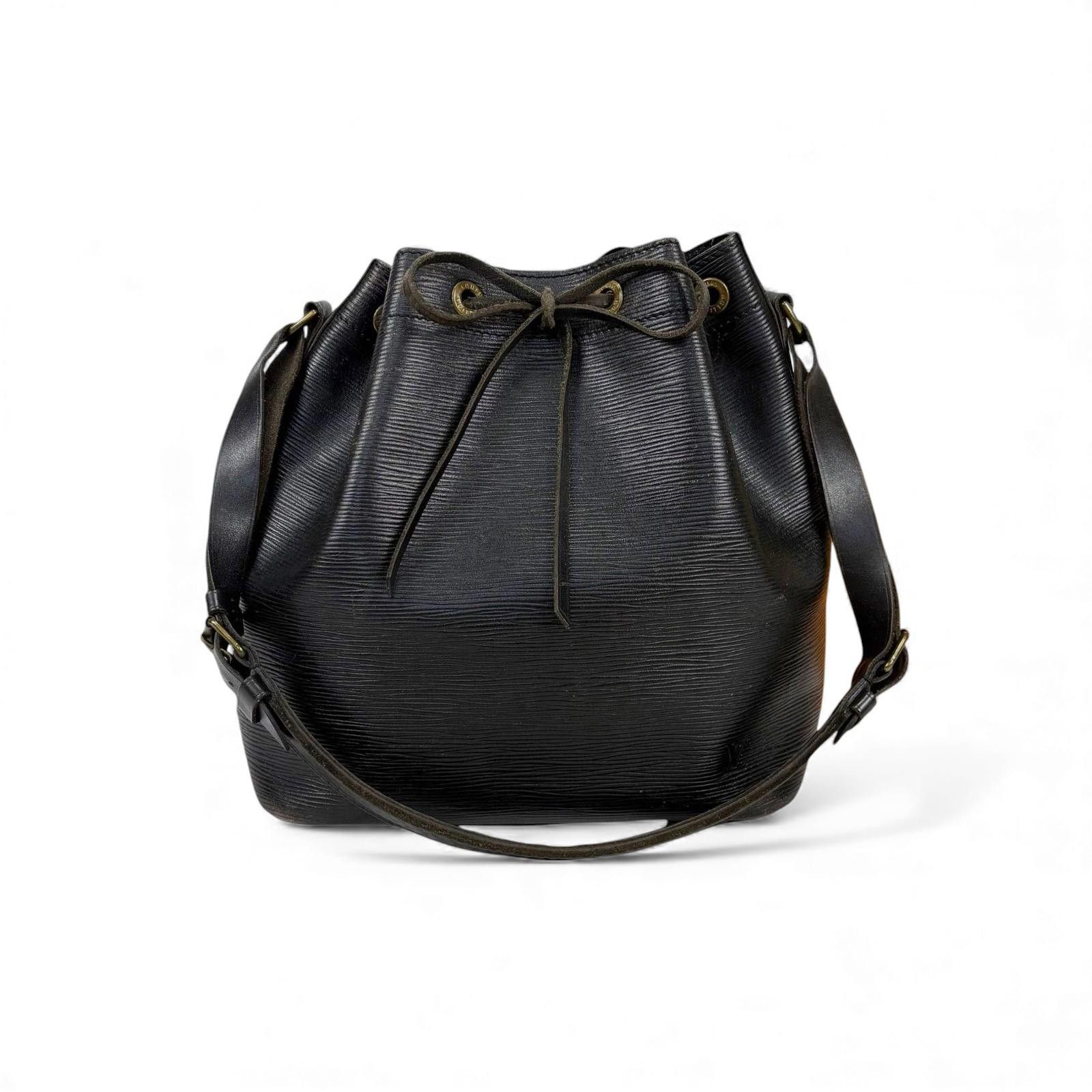Louis Vuitton Louis Vuitton - Black Epi Leather Noé Shoulder Bag Size ONE SIZE - 3 Thumbnail